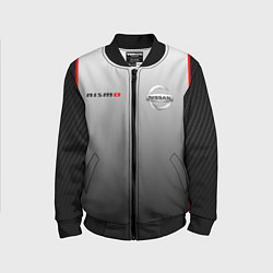 Бомбер детский NISSAN NISMO, цвет: 3D-черный