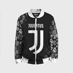 Бомбер детский JUVENTUS, цвет: 3D-белый