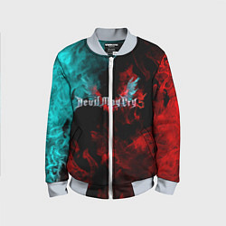 Бомбер детский DEVIL MAY CRY, цвет: 3D-серый