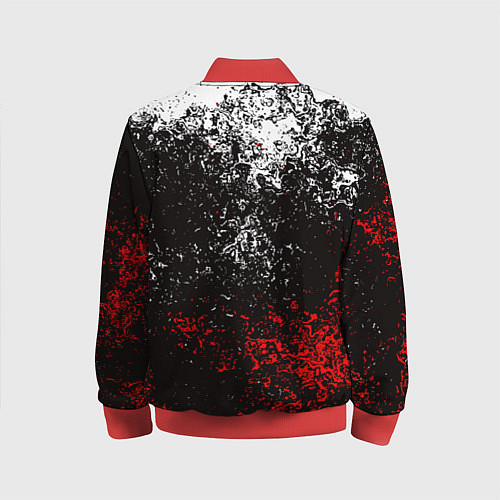 Детский бомбер АНАРХИЯ / 3D-Красный – фото 2