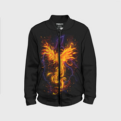 Бомбер детский Phoenix, цвет: 3D-черный