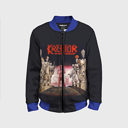 Бомбер детский Kreator 16, цвет: 3D-синий