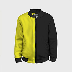 Бомбер детский BLACK YELLOW, цвет: 3D-черный