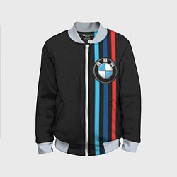 Бомбер детский BMW M SPORT CARBON, цвет: 3D-серый