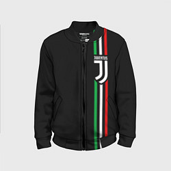 Бомбер детский JUVENTUS, цвет: 3D-черный