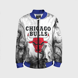 Бомбер детский CHICAGO BULLS, цвет: 3D-синий