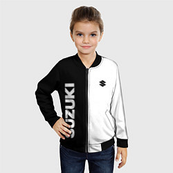 Бомбер детский Suzuki Z, цвет: 3D-черный — фото 2