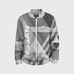 Бомбер детский NISSAN, цвет: 3D-серый