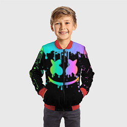 Бомбер детский MARSHMELLO, цвет: 3D-красный — фото 2