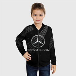 Бомбер детский MERCEDES, цвет: 3D-черный — фото 2