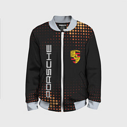 Бомбер детский PORSCHE, цвет: 3D-серый