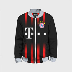 Бомбер детский FC Bayern Munchen, цвет: 3D-серый