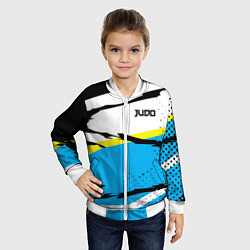 Бомбер детский Judo, цвет: 3D-белый — фото 2