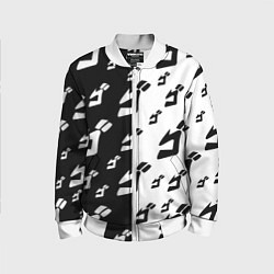 Бомбер детский JoJo Bizarre Adventure, цвет: 3D-белый