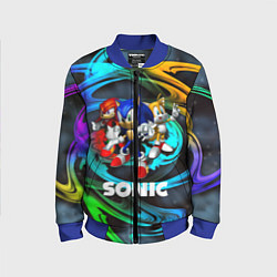 Бомбер детский SONIC TRIO, цвет: 3D-синий
