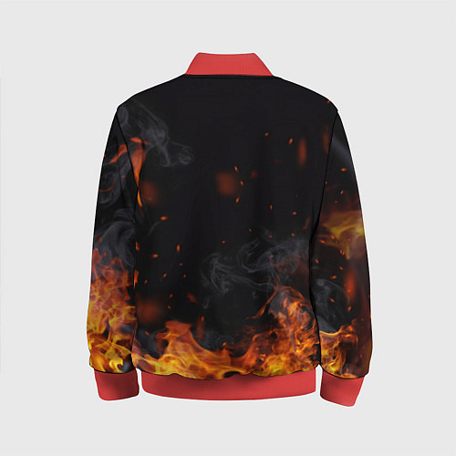 Детский бомбер LAMBORGHINI / 3D-Красный – фото 2