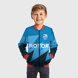 Бомбер детский РОТОР Волгоград, цвет: 3D-красный — фото 2