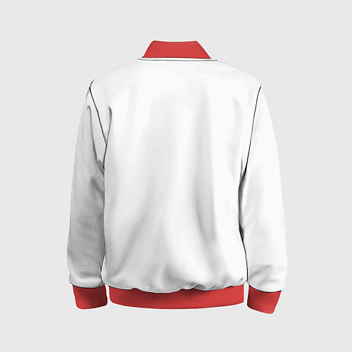 Детский бомбер СБОРНАЯ ГЕРМАНИЯ / 3D-Красный – фото 2
