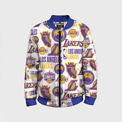 Детский бомбер LAKERS LOGO