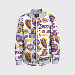 Детский бомбер LAKERS LOGO