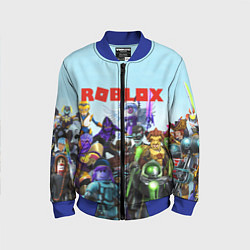 Бомбер детский ROBLOX, цвет: 3D-синий