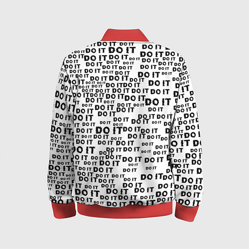 Детский бомбер Люси / 3D-Красный – фото 2