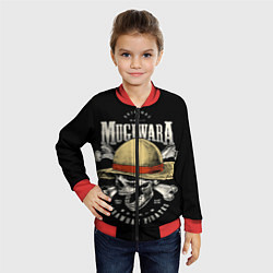 Бомбер детский MUGIWARA ONE PIECE, цвет: 3D-красный — фото 2