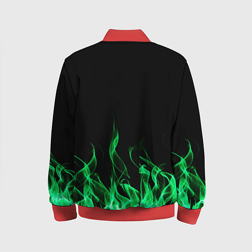 Детский бомбер SKODA / 3D-Красный – фото 2