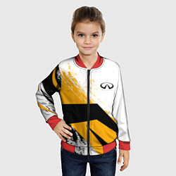 Бомбер детский Infinity Инфинити Z, цвет: 3D-красный — фото 2