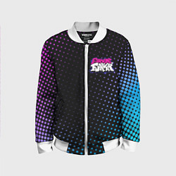 Бомбер детский Friday Night Funkin, цвет: 3D-белый