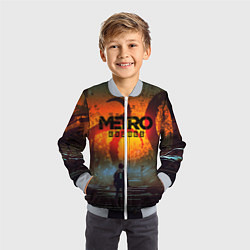 Бомбер детский Metro Exodus, цвет: 3D-серый — фото 2