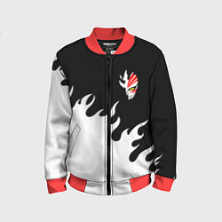 Бомбер детский BLEACH FIRE БЛИЧ ОГОНЬ, цвет: 3D-красный