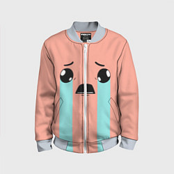 Бомбер детский Crying Isaac, цвет: 3D-серый
