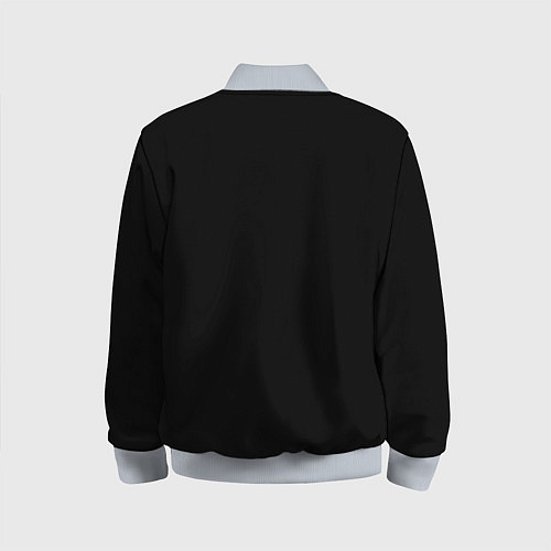 Детский бомбер Кракен Монстр / 3D-Серый – фото 2