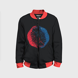 Детский бомбер Marine Dualism