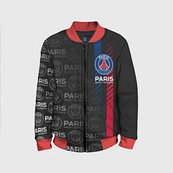 Бомбер детский ФК ПСЖ PARIS SAINT GERMAIN, цвет: 3D-красный