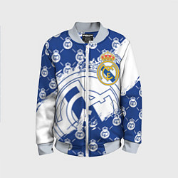 Бомбер детский REAL MADRID РЕАЛ МАДРИД, цвет: 3D-серый