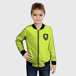 Бомбер детский Форма Чехия гостевая, цвет: 3D-черный — фото 2