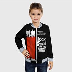 Бомбер детский Карты, деньги, два ствола, цвет: 3D-серый — фото 2