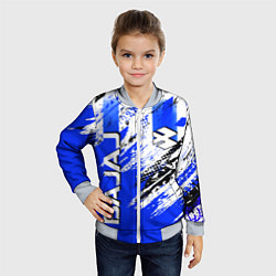 Бомбер детский BAJAJ БАДЖАДЖ МОТОСПОРТ, цвет: 3D-серый — фото 2