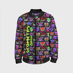 Бомбер детский Geometry Dash: Heroes, цвет: 3D-черный