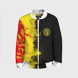 Бомбер детский Кобра Кай Cobra Kai, цвет: 3D-белый