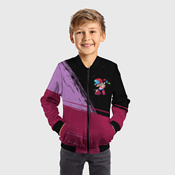 Бомбер детский FRIDAY NIGHT FUNKIN - ПАРЕНЬ Краска, цвет: 3D-черный — фото 2