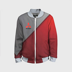Бомбер детский Mitsubishi Texture, цвет: 3D-серый