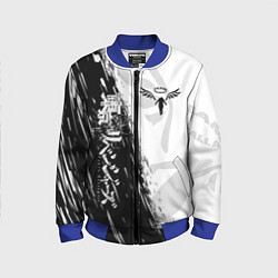 Бомбер детский WALHALLA TEAM LOGO BLACK ТОКИЙСКИЕ МСТИТЕЛИ, цвет: 3D-синий