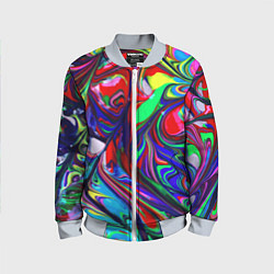 Бомбер детский Vanguard color pattern Expression, цвет: 3D-серый