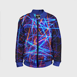 Детский бомбер Neon pattern Fashion 2055