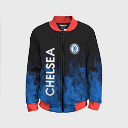 Бомбер детский Chelsea пламя, цвет: 3D-красный