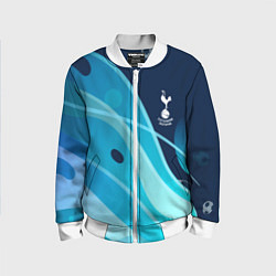 Бомбер детский Tottenham hotspur Абстракция, цвет: 3D-белый