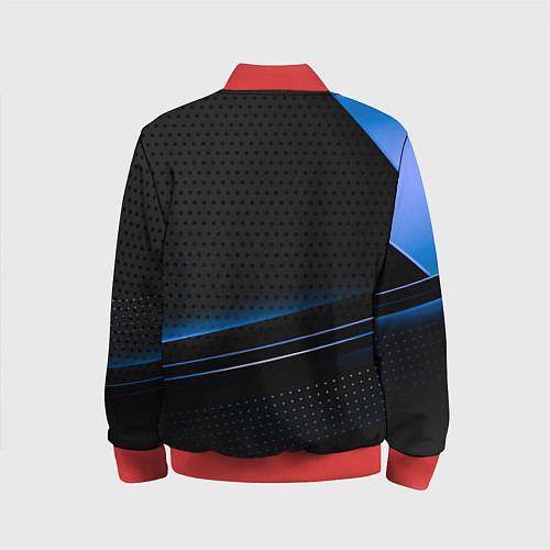 Детский бомбер Bmw abstraction / 3D-Красный – фото 2